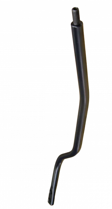 Shift Lever, MDL, 73-79 F-Series, TR4050, 19", Steel, Black Powder Coat, 3/8"-24 Threads